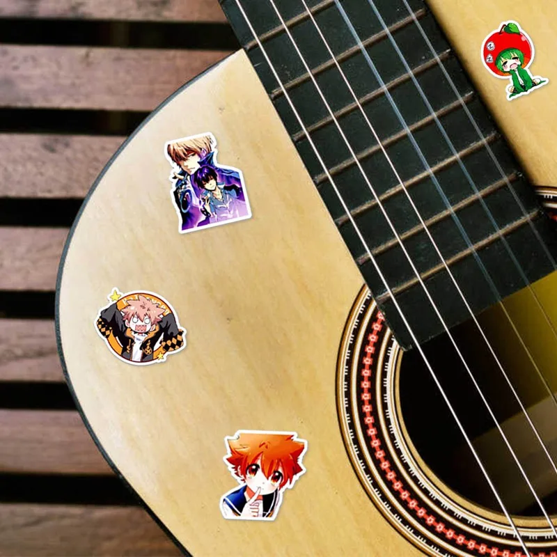 

Anime Katekyo Hitman Reborn Decorative Stationery Stickers Graffiti Stickers for Laptop Skardboard Bike Motorcycle Cartoon Anime