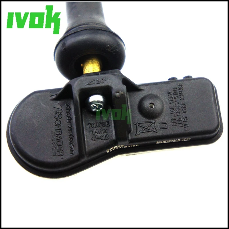 Датчик давления в шинах Schrader передатчик TPMS для Kia Sedona Soul 52933-B2100 52933B2100 433 МГц |