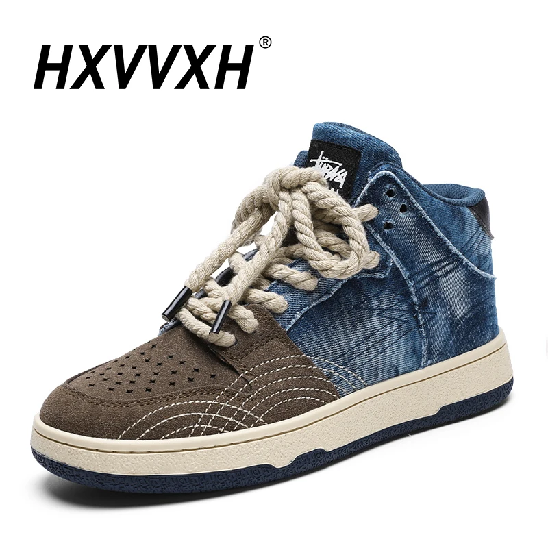 

Mens Shoes Casual Men Sneakers High Top Sneakers Keep Warm Non-Slip Increase Free Shipping Designer Shoes Plus Size 39-44 2021
