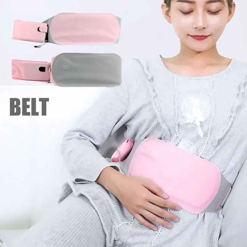 Лучший электрический USB нагревательный пояс для спины грелка стоп дисменорея
