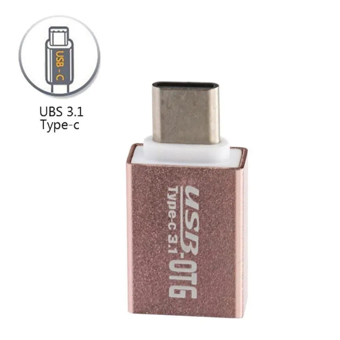 USB к USB-C Тип C 3 1 данных адаптер для OnePlus 5 Пять OTG кабель Женский c Male адаптеры Прямая