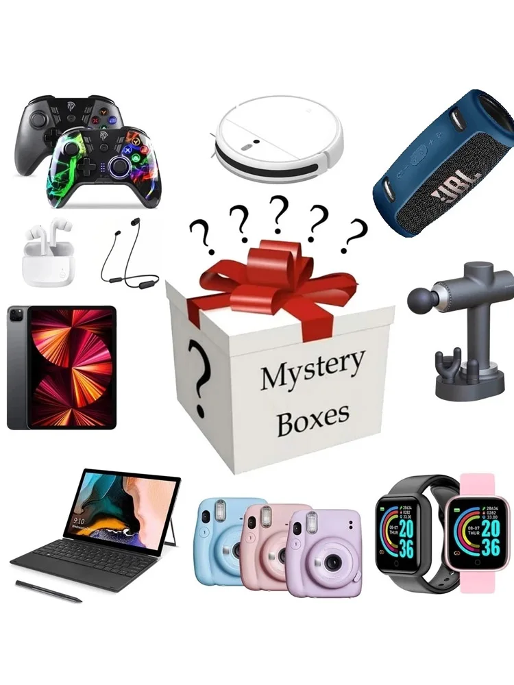 

100% Winning Lucky Mysterious Box High Quality Surprise Gift Blind Box Most Popular Random Digital Product 2022 Christmas Gift