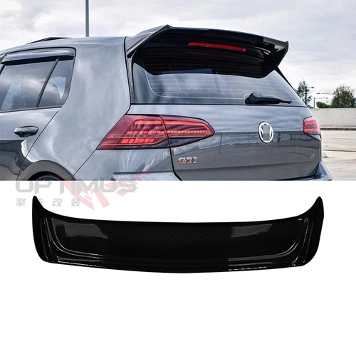 

Стайлинг автомобиля для Volkswagen VW Golf 7 MK7 7.5 GTI GTD GTE Спойлер 2014-2019 ABS пластик на заднюю крышу Спойлер багажника Крыло
