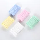 5 шт.лот муслин 6 слоев хлопок мягкие детские полотенца детское полотенце для лица платок для купания для кормления лица мочалка протрите тряпки