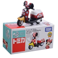 takaratomy toys mickey mouse mini die casting metal mini different style motorcycle series decoration ornaments childrens gift