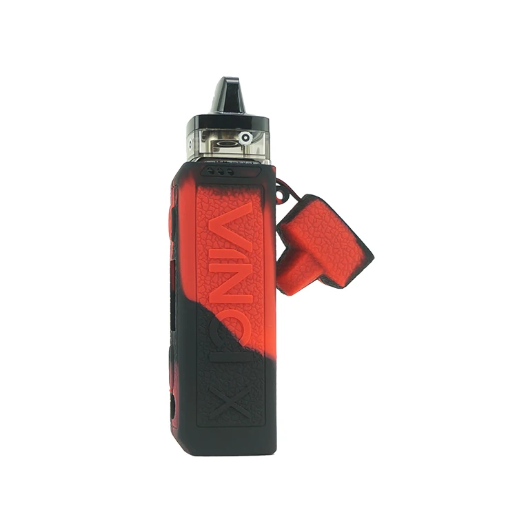 Защитный чехол с текстурой для VOOPOO Vinci X pod mod kit vape силиконовый противоскользящим