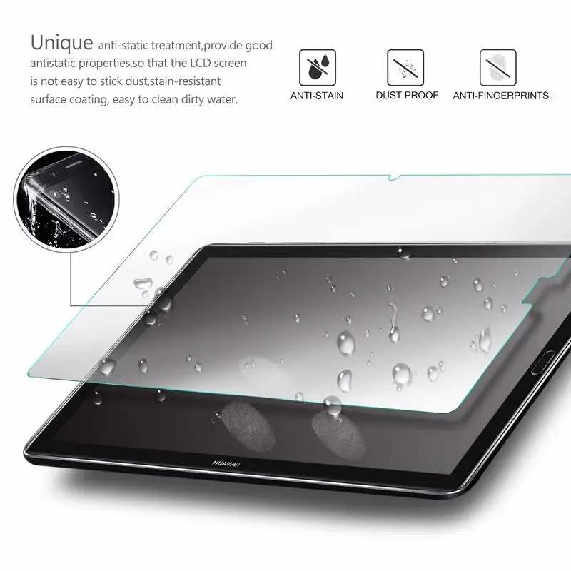 Закаленное стекло для Huawei Mediapad M5 10 (Pro) защитная пленка 8 дюйма Взрывобезопасное
