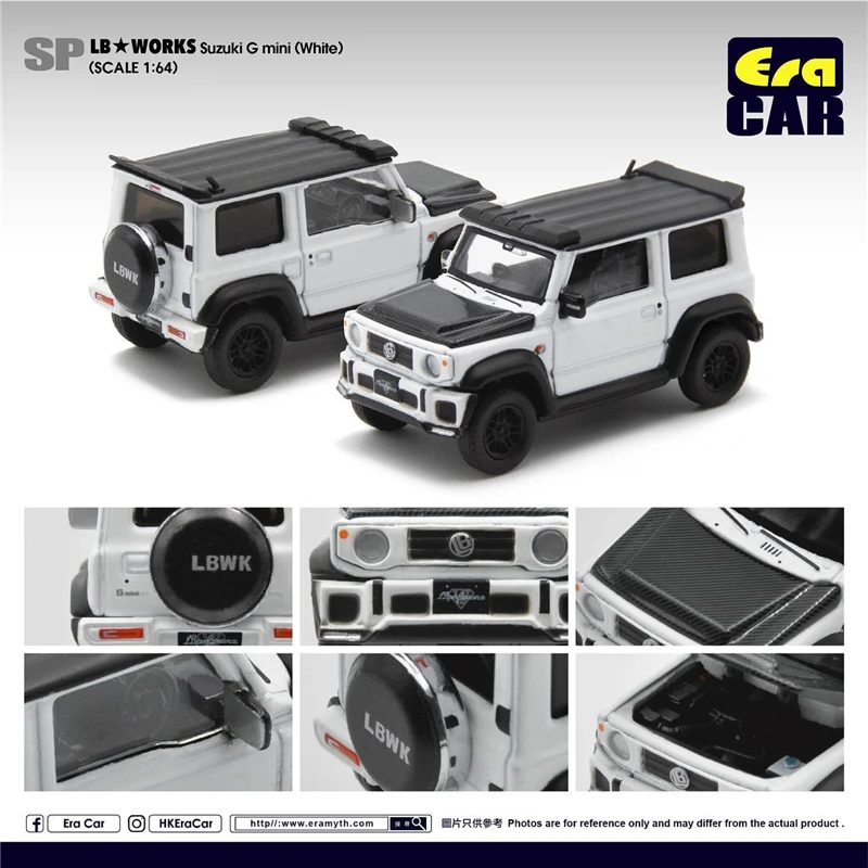 Era автомобиль 1:64 фунта работает Liberty Walk Suzuki G mini Jimny литая модель автомобиля |