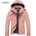 Куртка женская Водонепроницаемая с капюшоном, Повседневная дышащая ветровка для туризма и гор, верхняя одежда, спортивная одежда