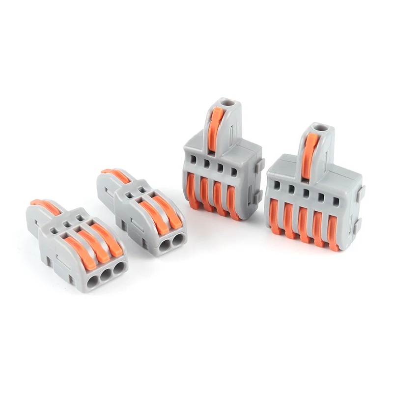 

1 in Multiple Out Quick Wiring Connector can splicing Color Handle Branch Terminal Combined Butt-Type Parallel Connector