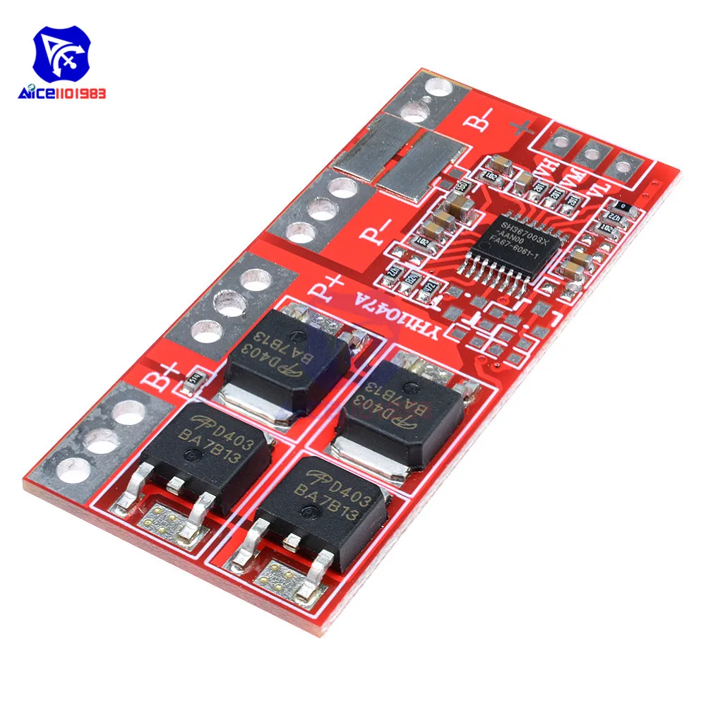 Diymore 4S 15A 30A Защитная плата модуля литий-ионной батареи 18650 | Электронные