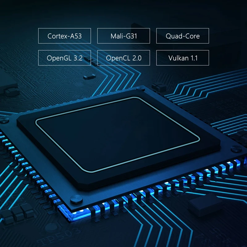 

X96 Q MAX H616 Set-Top Box Android 10.0 6K Network Set-Top Box Dual-Band WiFi Bluetooth TV BOX for Home School US Plug