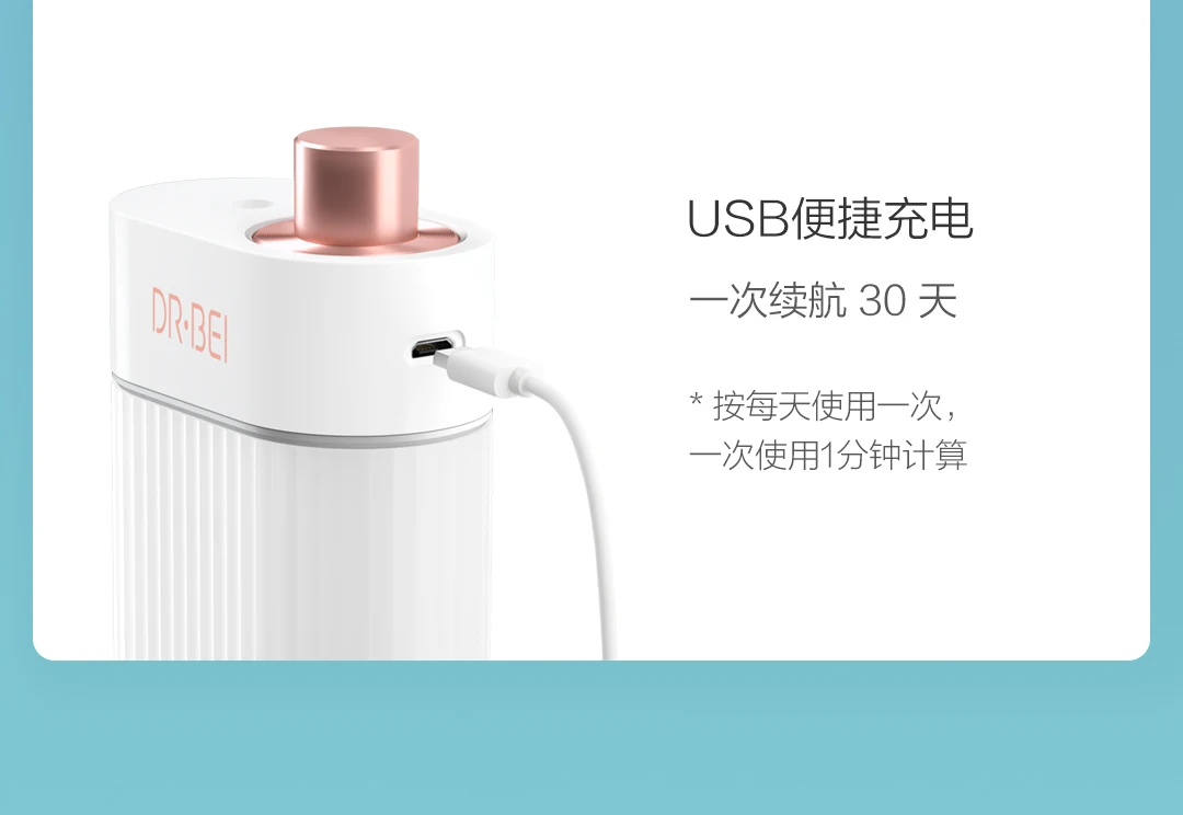 Xiaomi доктор. B F3 Ирригатор для полости рта Стоматологическая Портативный IPX7 водяной Флоссер наконечник Перезаряжаемые 3-х уровневый 0,6 мм ультра-тонкий водяной Флоссер