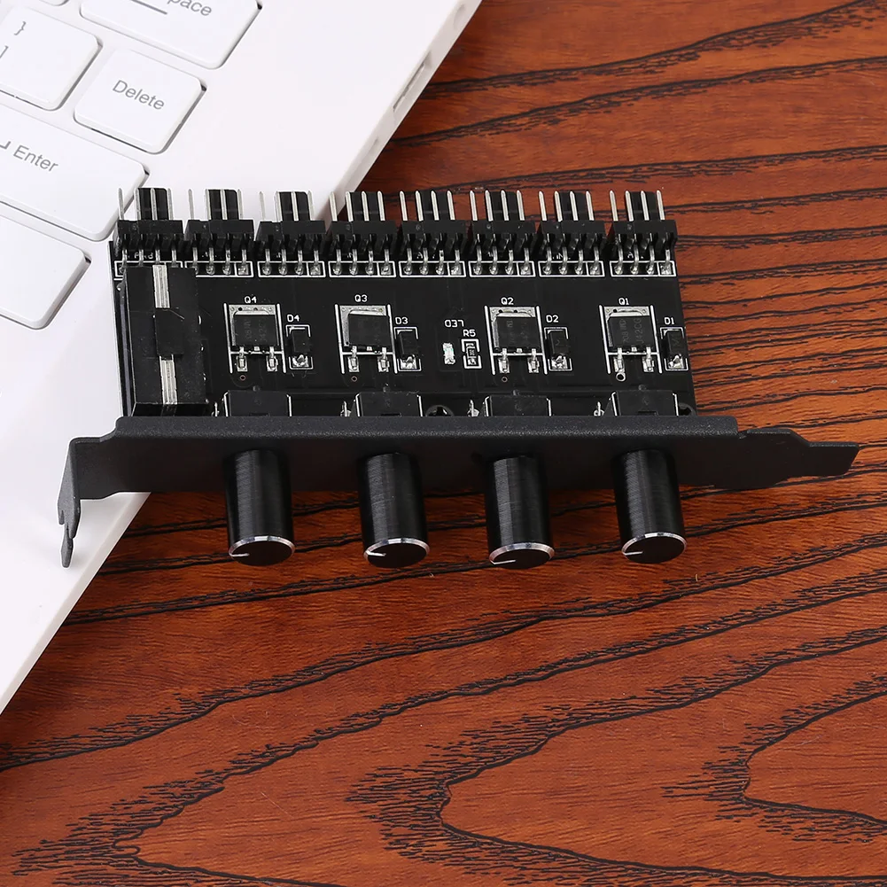 8 регулятор каналов охлаждающий вентилятор контроллер скорости офисный