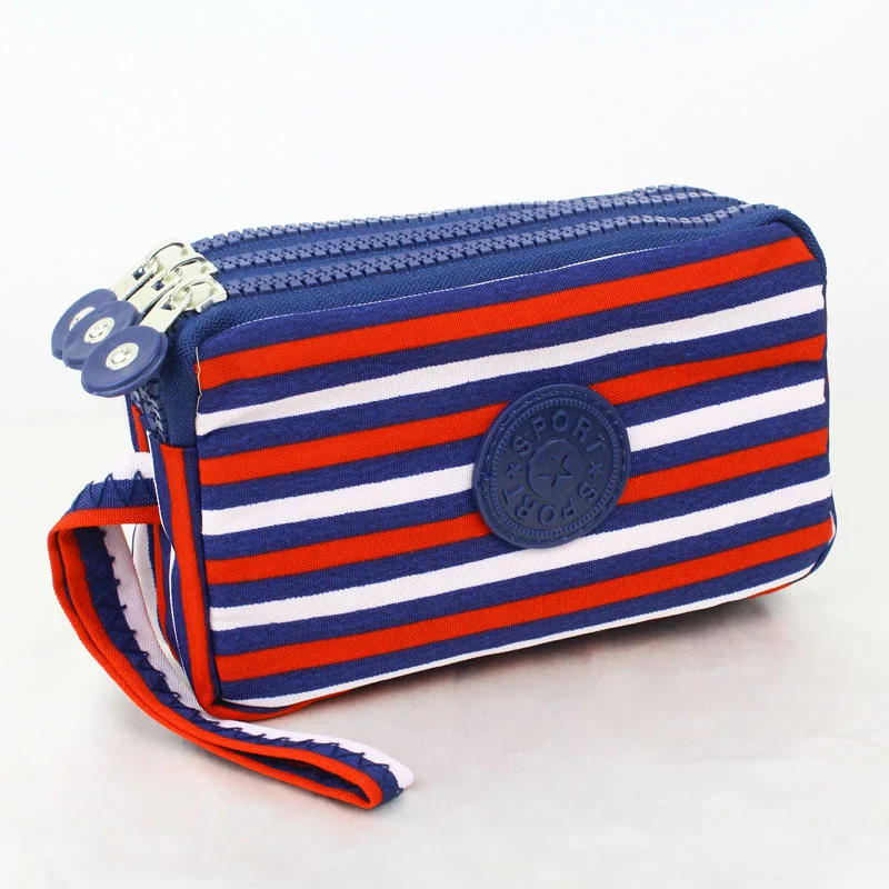 Модные женские бумажники тканевый холщовый кошелек на молнии Карманный Кошелек