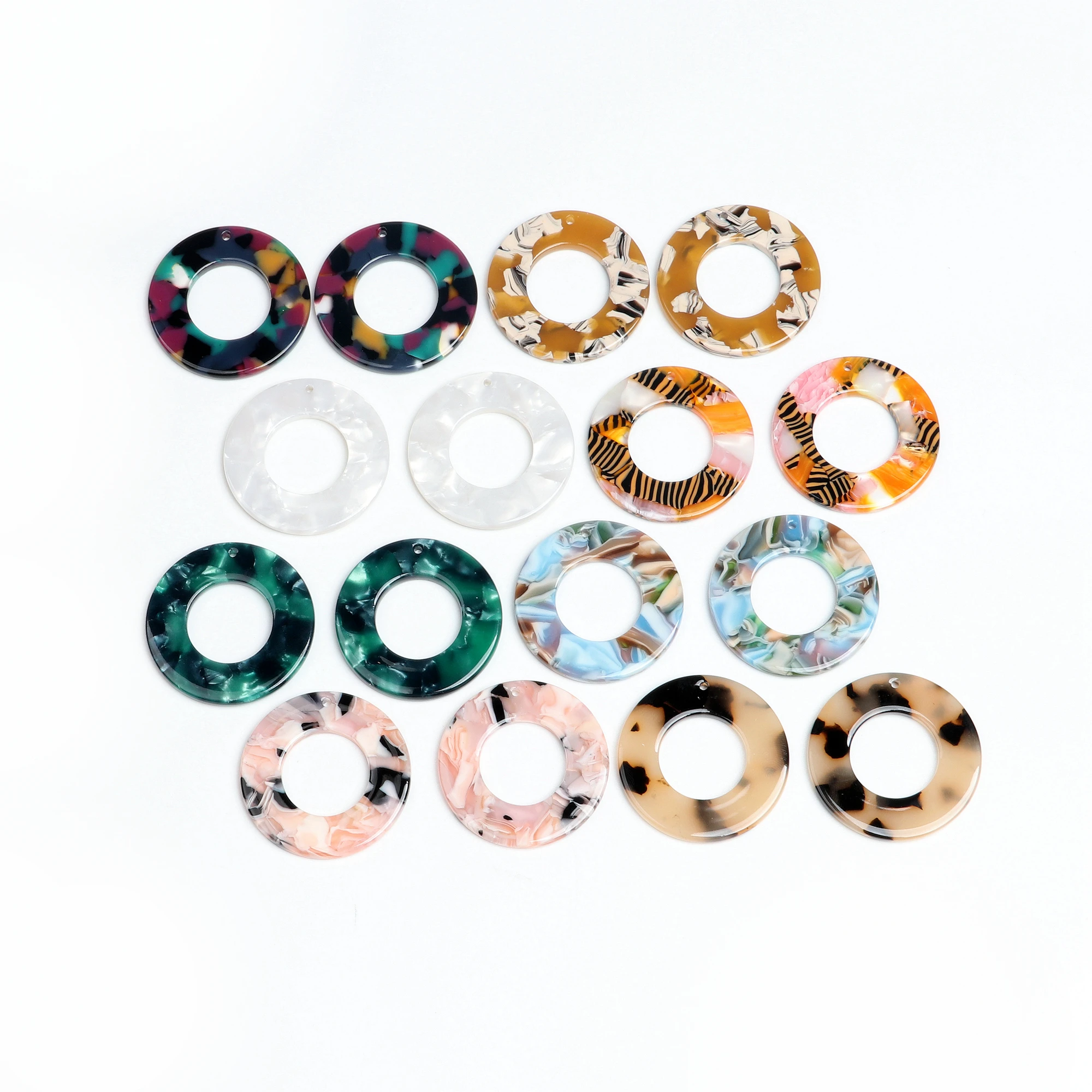 Леопардовая расцветка черепаховая раковина подвеска для серег ацетатные