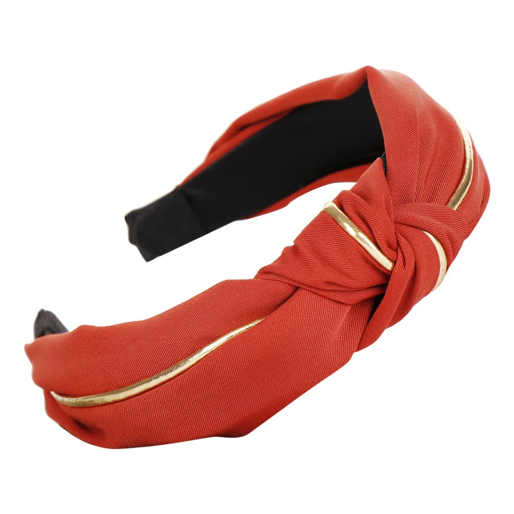 Ободок для волос женский с бантом ширина в повседневном стиле простое милое