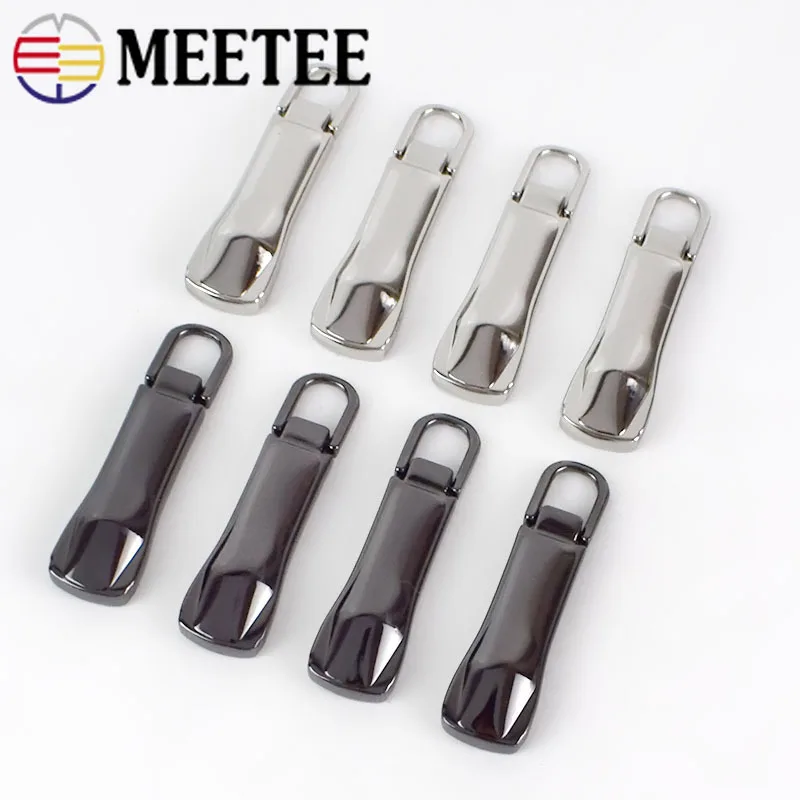 

10/20pcs Fashion 5# Metal Zipper Pullers Jacket Coat Zippers Repair Kits Zip Pull Tabs for Zips Slider DIY Sewing Crafts KY852