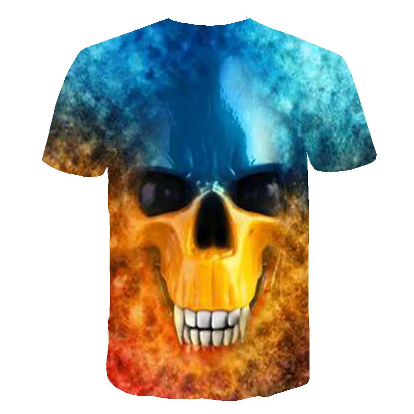 2019 Последняя мода 3D печать искусство шаблон футболка Летняя топы тройник