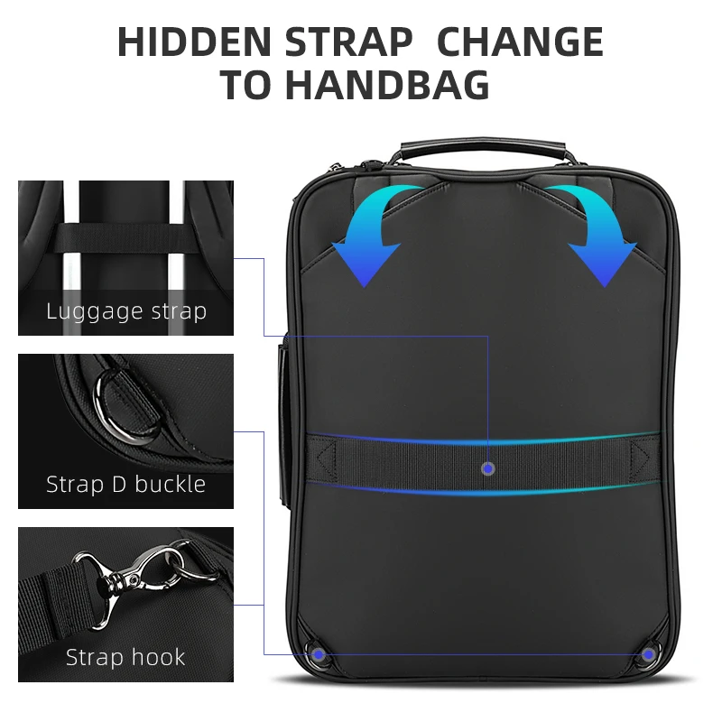 Рюкзак для ноутбука Tigernu 3 в 1 15 дюймов деловая сумка модная мужская Mochila