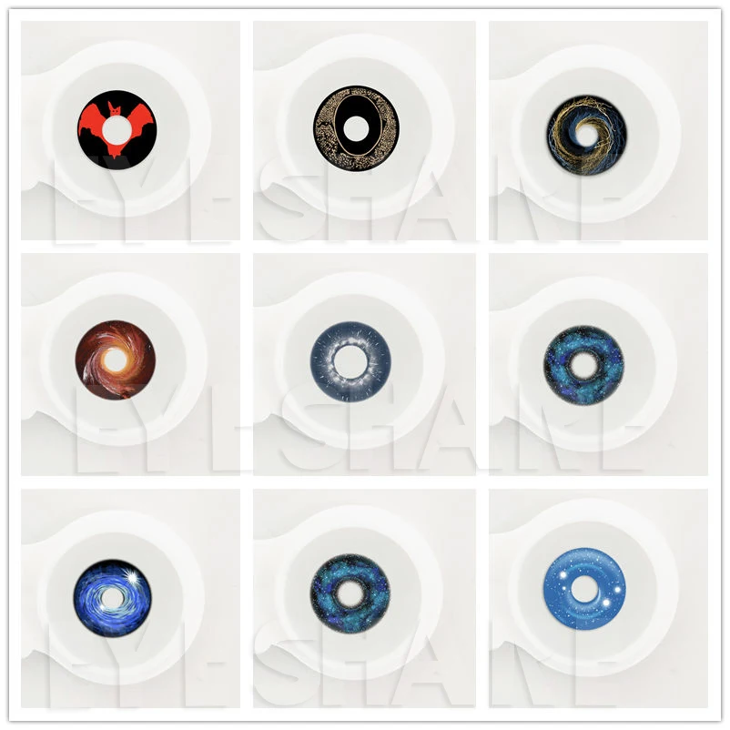 Цветные контактные линзы EYESHARE для макияжа глаз серия косплея косметика