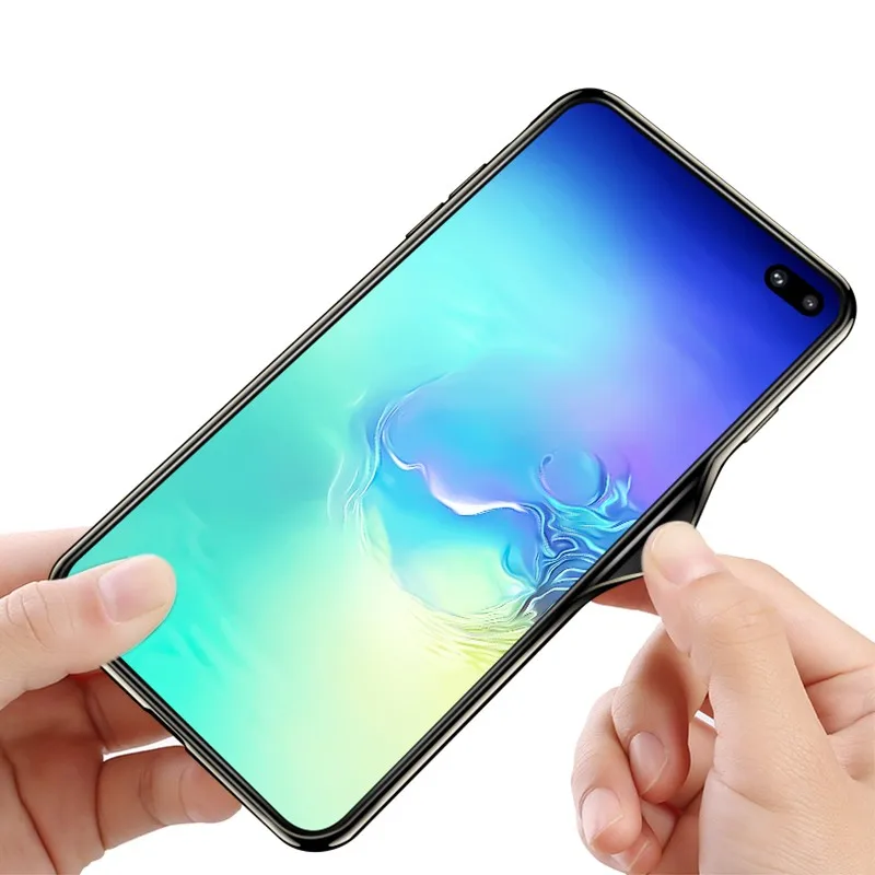 Оргстекло мягкий чехол для телефона из ТПУ по samsung s8 s9 s10 lite pro note 8 9 10 телефон