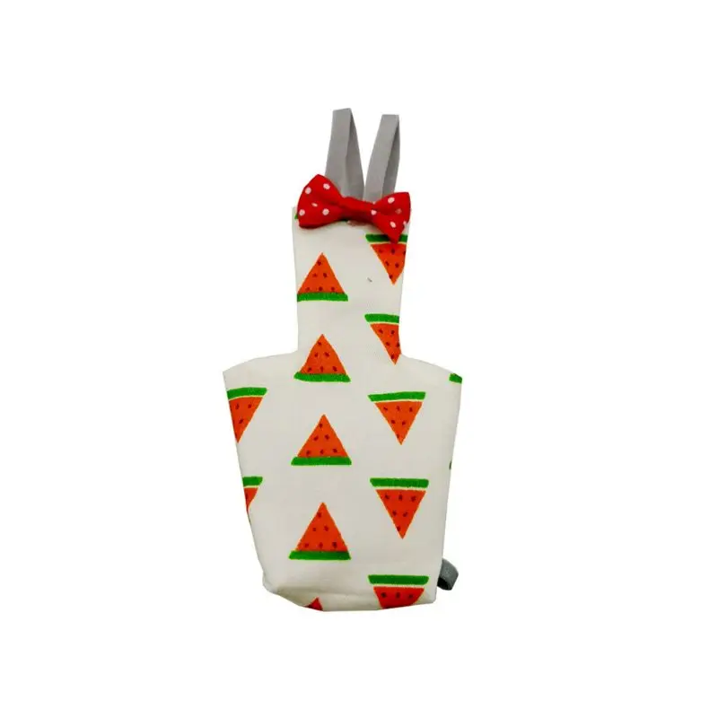 

M17D Parrot Diaper with Bowtie Cute Colorful Fruit Floral Cockatiel Pigeons Small Medium Large Pet Birds Flight Suit Clothes