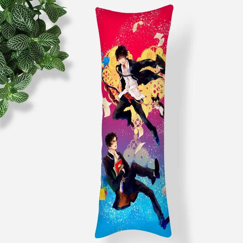 Home Decor Blue Exorcist Anime Body Pillow Case Double-Sided Print Silk Smooth Soft Fabric Cover For Boys Girls Gift 0531 | Дом и сад