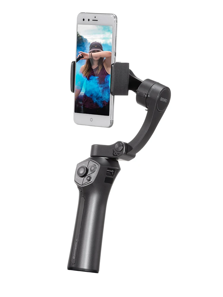 Складной стабилизатор Benro P1 P1S Ручной штатив с тремя осями для смартфонов Gopro iPhone