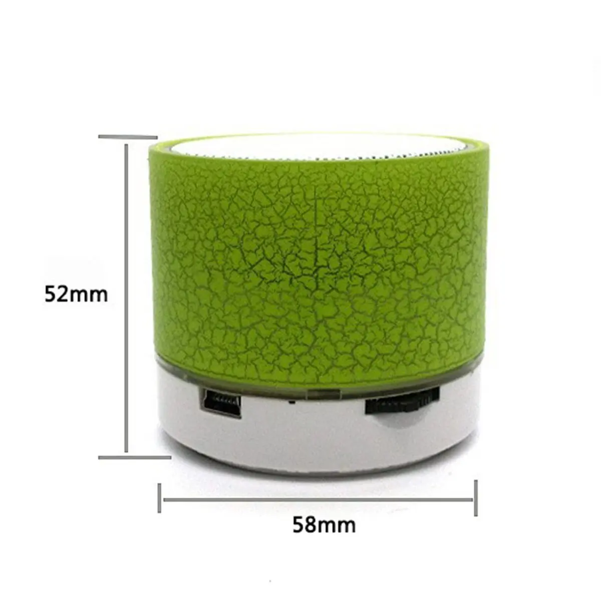 Портативный Беспроводной BT Динамик Bluetooth мини громкий с светодиодный TF USB