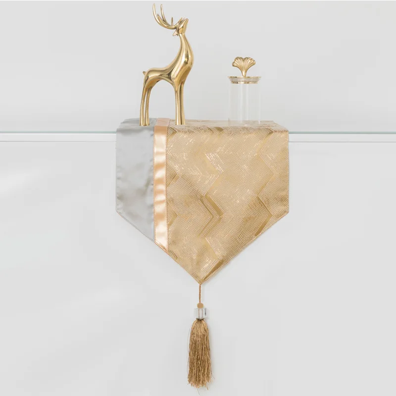 

4 шт./упаковка, легкая Роскошная жаккардовая мозаичная скатерть