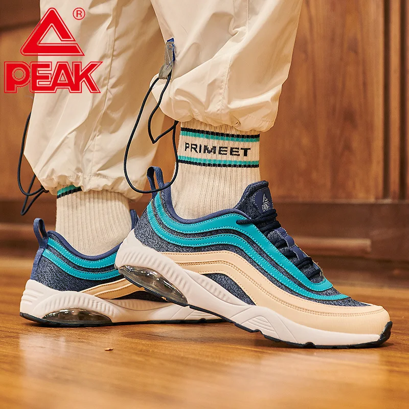 Пиковая спортивная обувь для мужчин Прогулочная в стиле ретро Модная Уличная