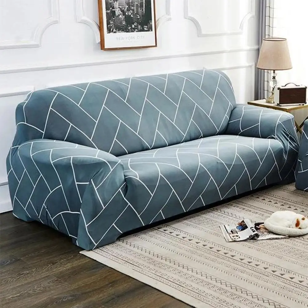 Диванные чехлы для диванов DH тянущиеся эластичные полноразмерные разных форм