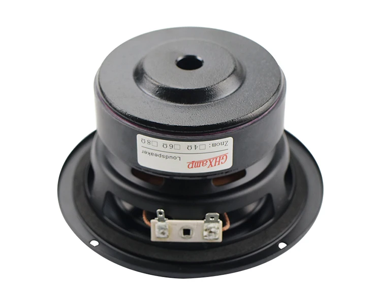 GHXAMP 4 дюймовый динамик вуфера Hifi сабвуфер оксид алюминия диск бас-гудок труба заразительная мощная 40 Вт 67 Гц-3500 Гц