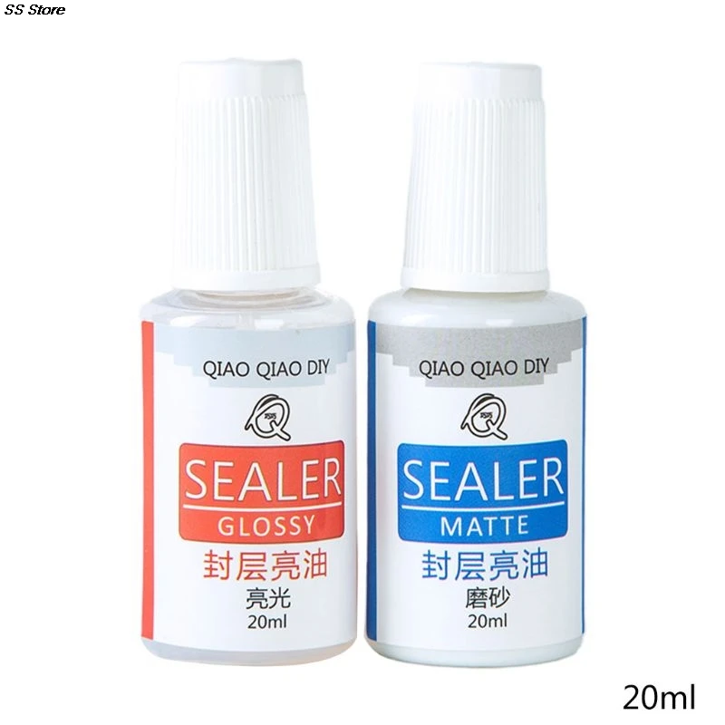 

2 Bottles DIY Epoxy Resin Waterproof Protect Brightening Gel Sealant Mold Polishing Oil Jewelry Making Tool