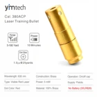 380ACP Лазерная тренировочная пуля, лазерная пуля, лазерный картридж для обучения сухому огню и моделирования стрельбы, тренировочный картридж