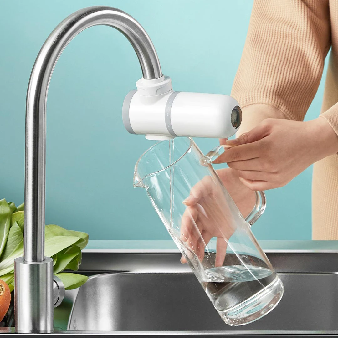 Xiaomi Mijia кран очиститель воды MUL11 активированный уголь мини кухня фильтрация