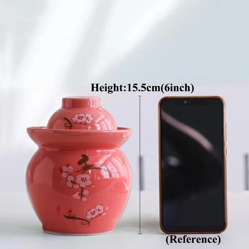 Керамика солений банку мини кимчи горшок Корея маринованный овощ капуста