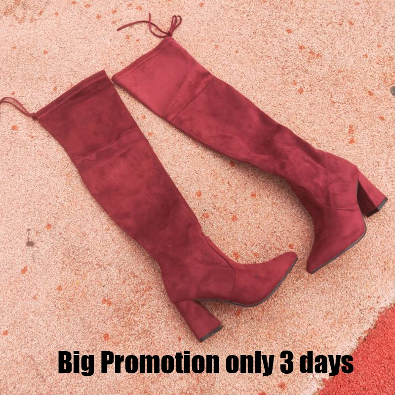 

Woman Boots Black Sexy Platform Super High heel Waterproof
