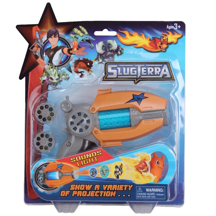 [Забавные] 23 см аниме Slugterra звучание светильник игрушечный пистолет ПОЛУЧИ 1 набор