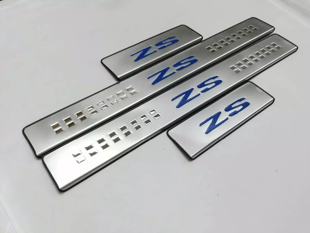 Аксессуары для стайлинга автомобилей Mg Zs, защита на порог из нержавеющей стали, накладка на накладка, наклейки для автомобиля, Стайлинг