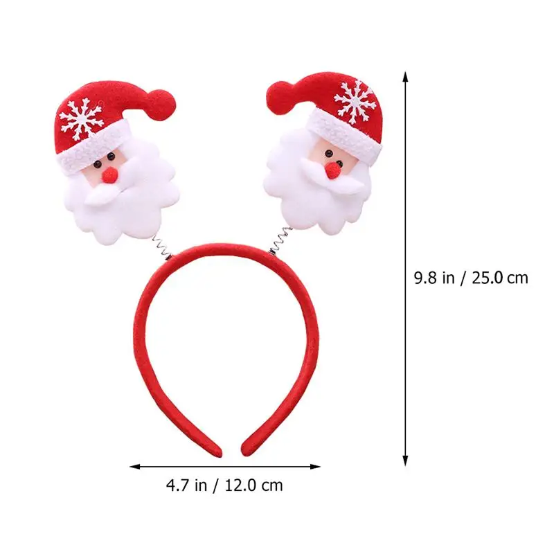 

6pcs Christmas Elements Decorative Hair Hoops Headbands Headdresses for Kids