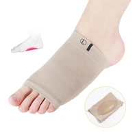 silicone gel arches orthotic arch support socks orthopedic insoles foot brace flat feet relieve pain women shoe cushion