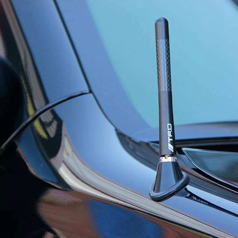 Car Antenna WRC style Carbon Fiber radio fm antena For Kia Rio K2 K3 K5 K4 Cerato Soul Forte Sportage Sorento Mohave | Автомобили и