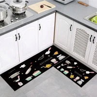 tableware and foods series home kitchen carpet entrance doormat anti slip bath mat balcony living room decoration rug game mats