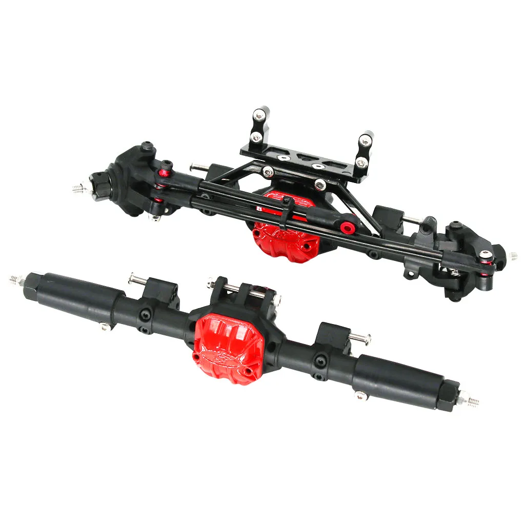 

Metal Front & Rear Reverse Axle For Axial-SCX10 D90 90046 90047 1/10 RC Car H1203