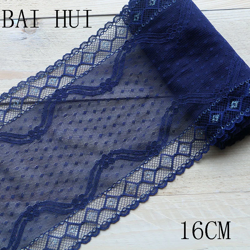 16 см 1 ярд Изготовленная с добавлением спандекса эластичная поделки швейная