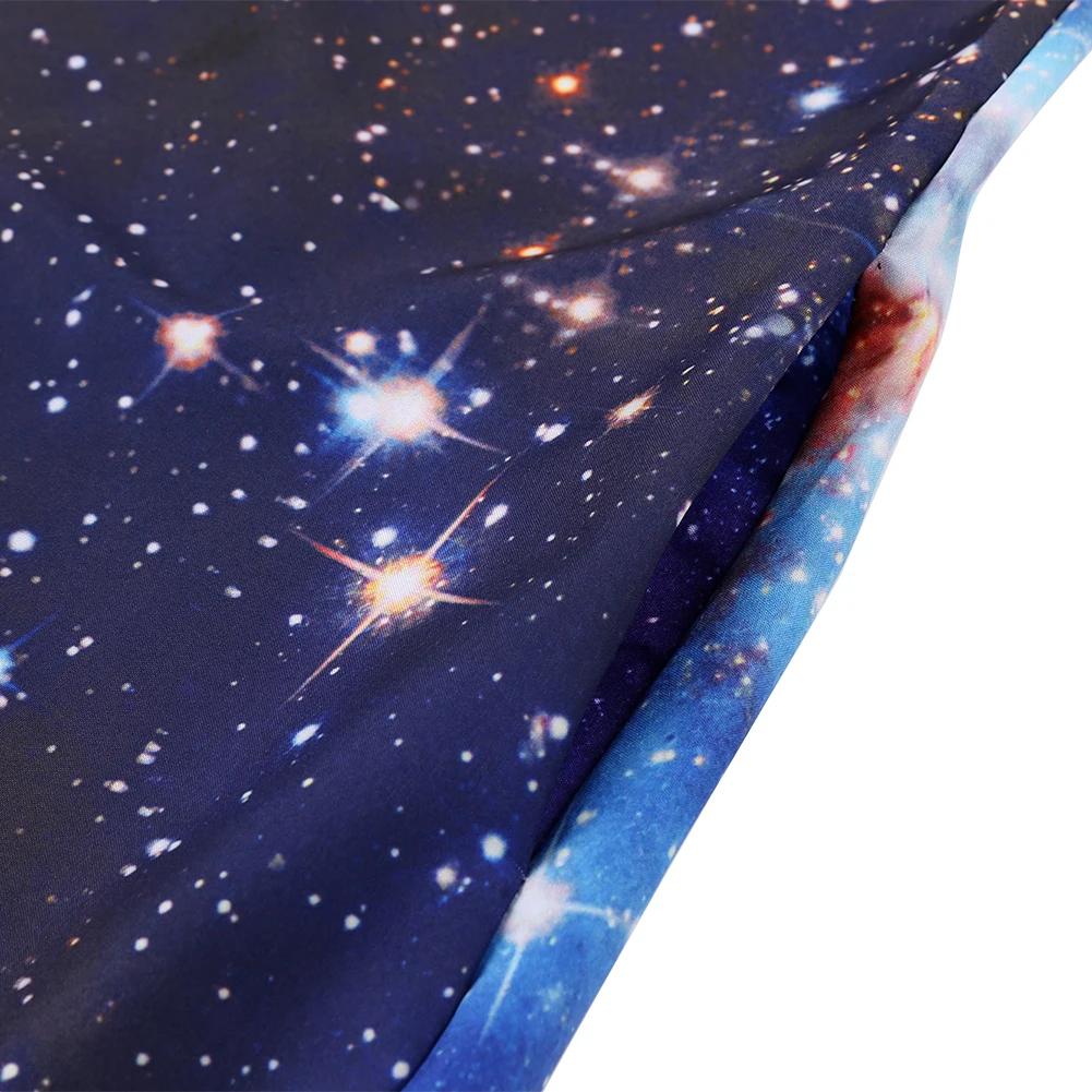 

Fashion Women Ladies Sexy 3D Star Printing Sleeveless V neck Summer Casual Loose Party Dress S M L XL