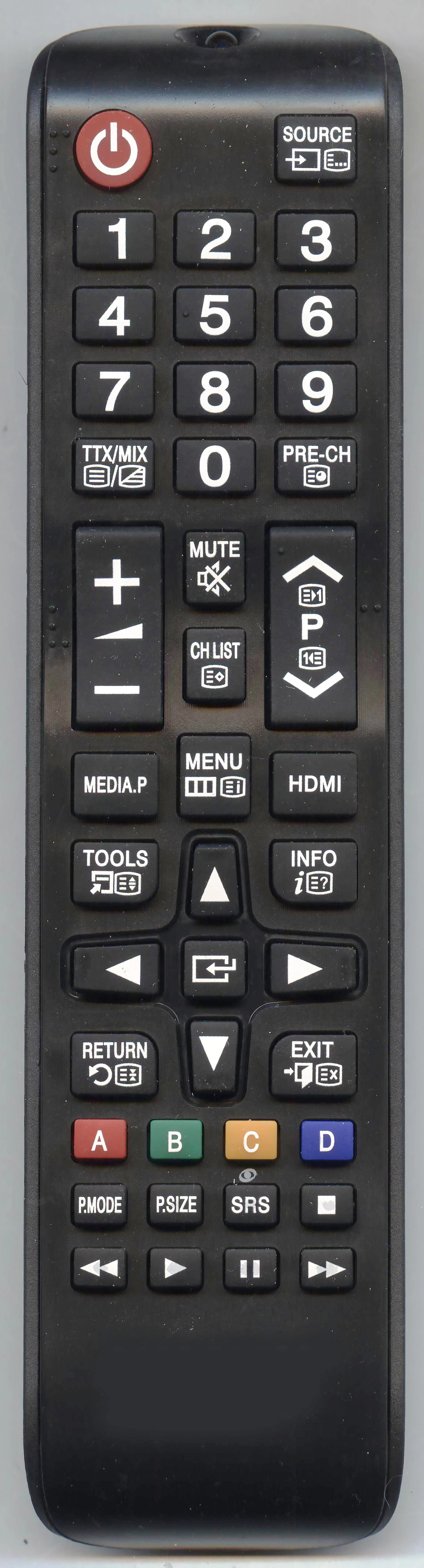 Пульт HUAYU для телевизора SAMSUNG RM-L1088 универсальный