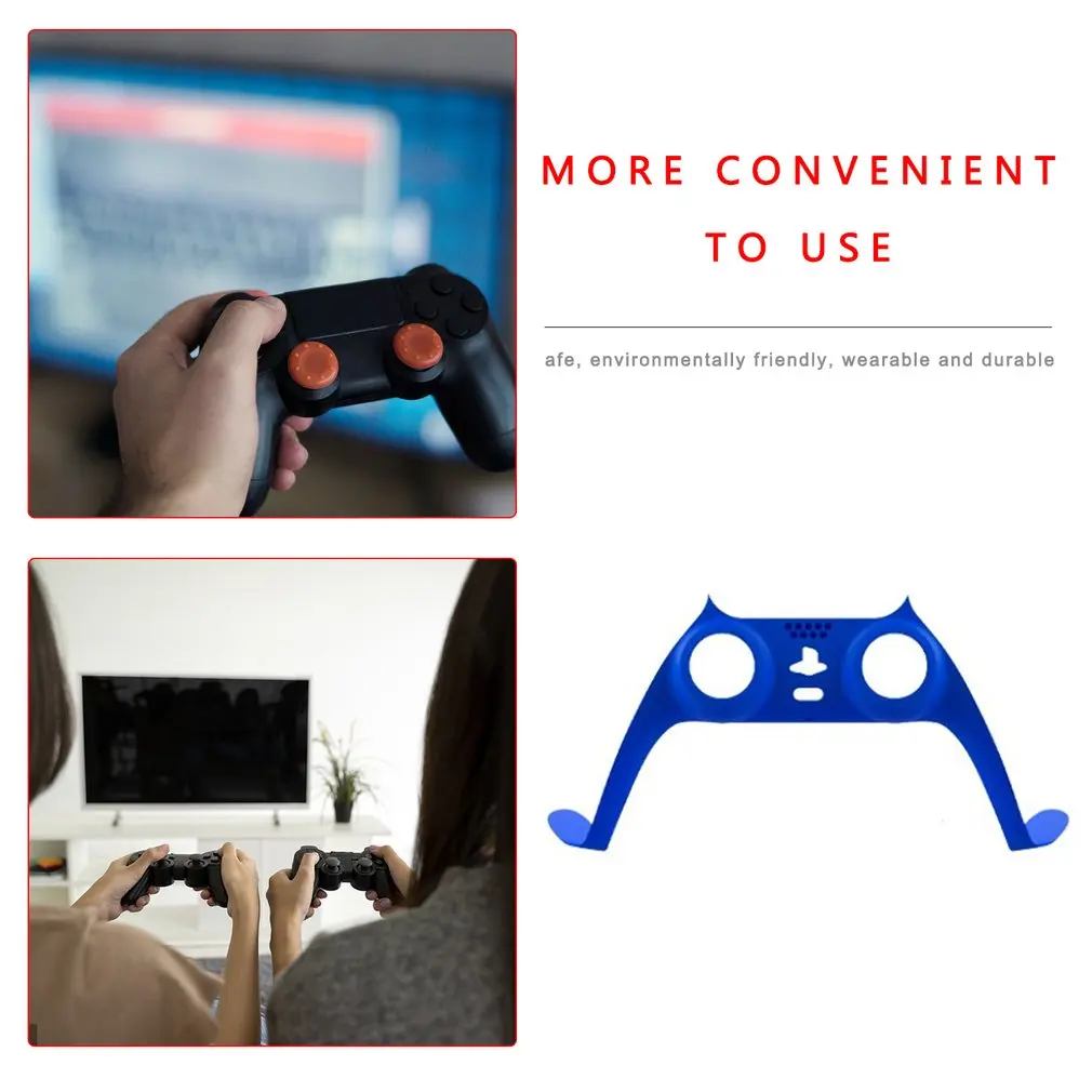 

Decorative Strip For PS5 Controller Joystick Handle PC Decoration Strip For P5 Gamepad Controle Decorative Shell Cover